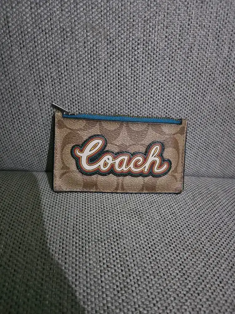 coach wallet card