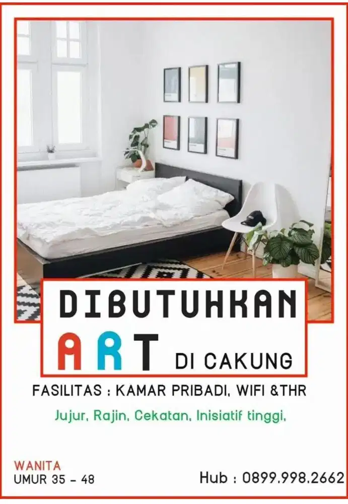 ART PULANG-PERGI @CAKUNG JAKARTA TIMUR