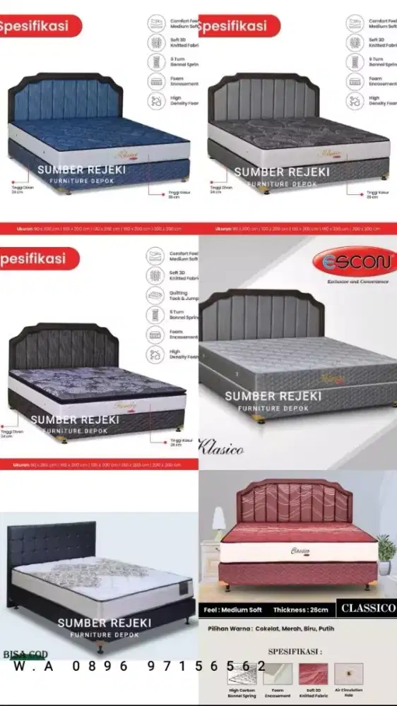 Kasur springbed terbaik