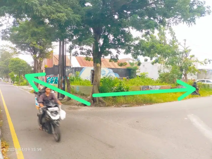 Tanah pingfir jalan ringroad selatan dan bugisan cocok usaha hunian