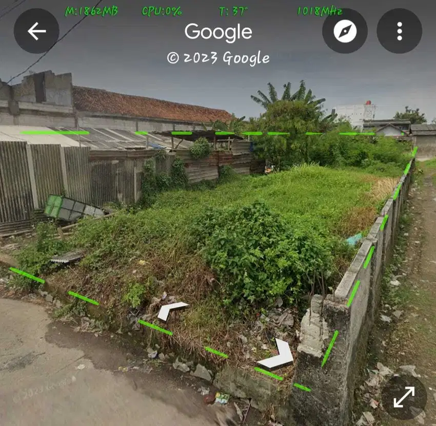 Dijual Tanah 1100 meter di Sepatan Tangerang Kabupaten