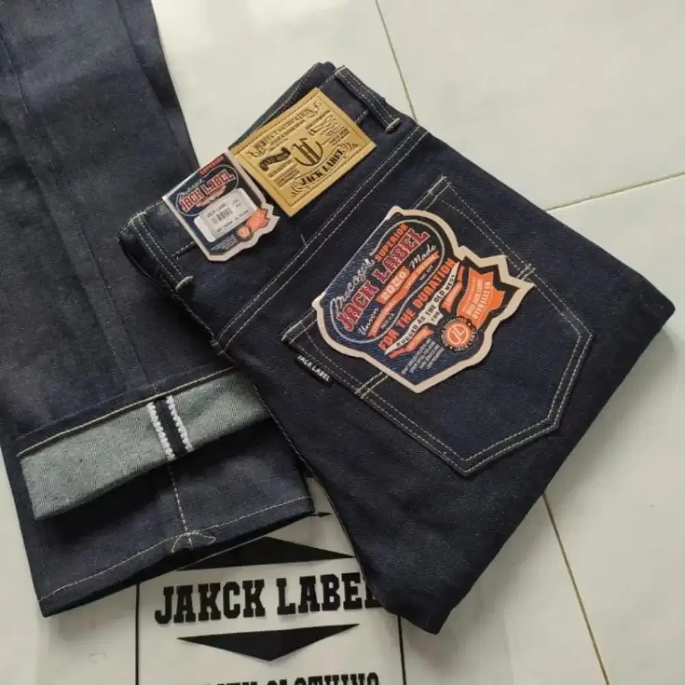 Denim Selvedge Jack Label 14Oz