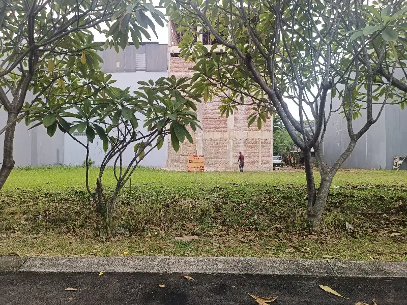 Dijual kavling badan kotak di Sutera Onyx Alam Sutera, strategis