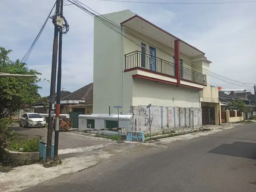 Tanah sangat strategis pinggir jalan nogotirto cocok hunian