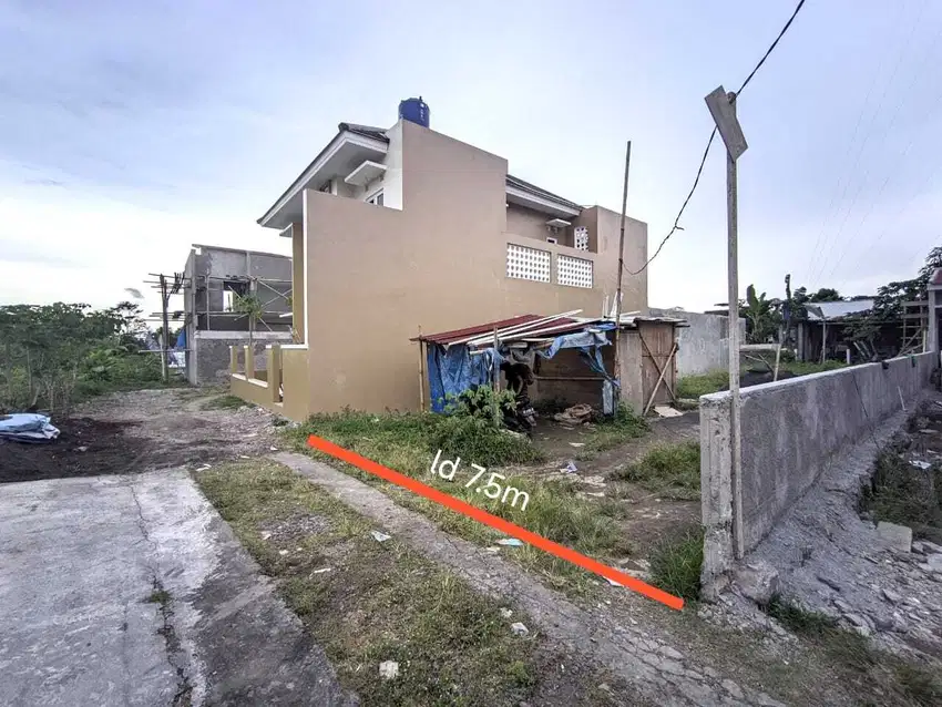 Tanah sangat nyaman lingkungan ramai wedomartani