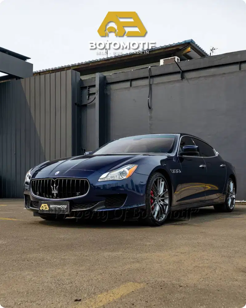 Maserati Quattroporte 3.0 V6 Blue On Beige 2018