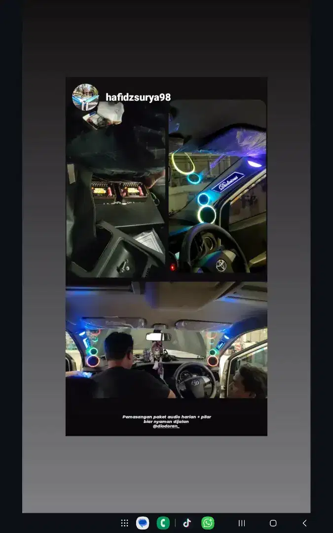 Audio 3 way dan Headunit