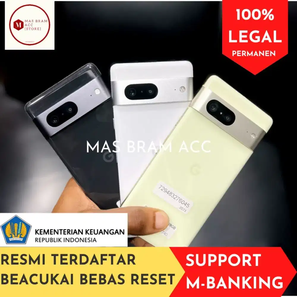 Pixel 7 8-128/256 IMEI BEACUKAI BEBAS RESET PERMANEN not 8 8a 9a 9 pro