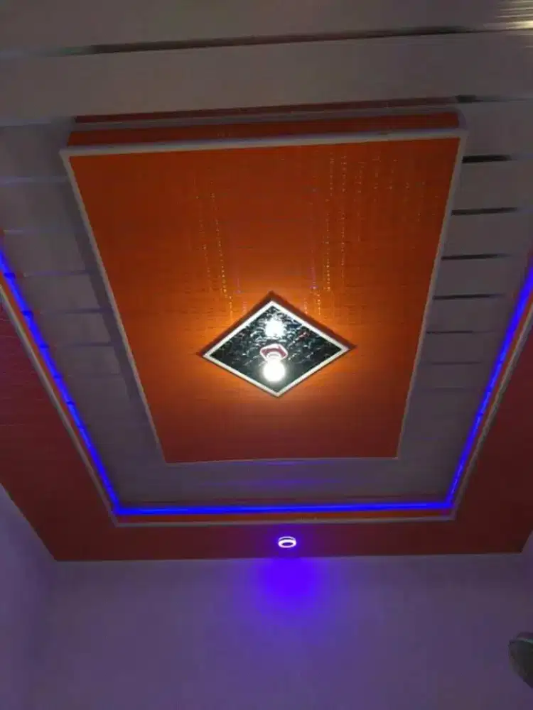 Jasa pemasangan plafond gypsum pvc partisi canopy bajaringan Murah