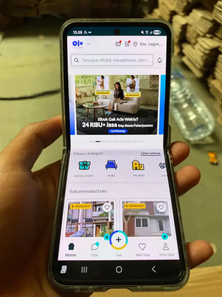 Samsung Zflip 5 8/256 granite green