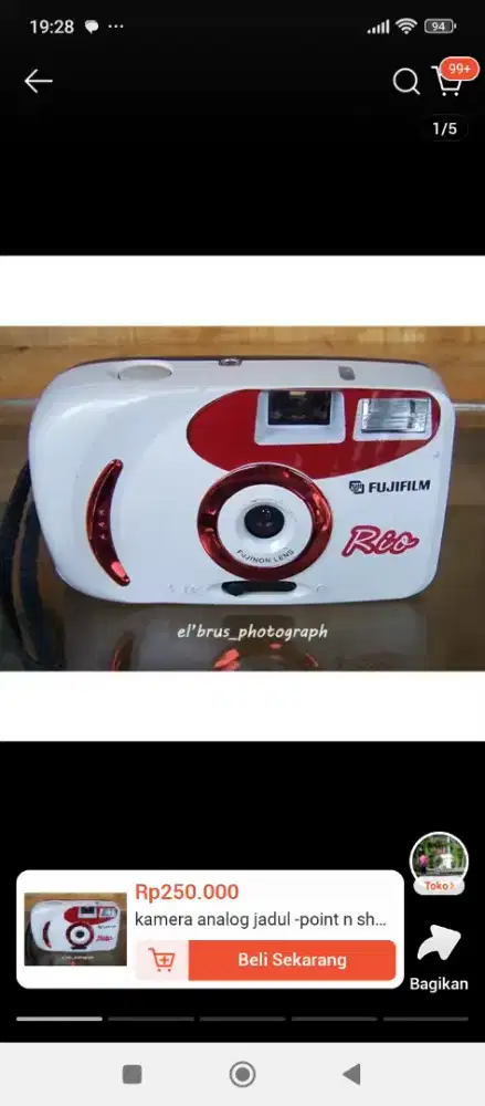 Kamera point N shoot - Fujifilm RIO - Siap tempur disegala medan