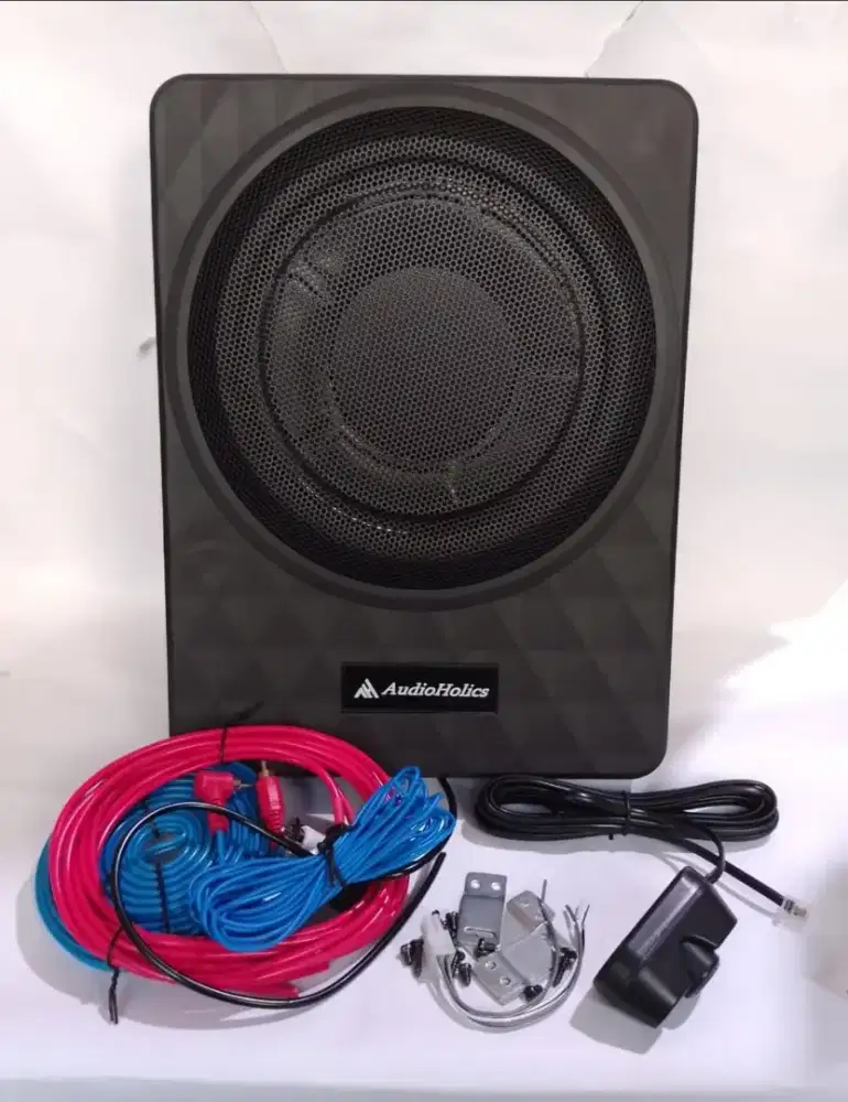 Basskolong audioholic 10inch plus kabelset