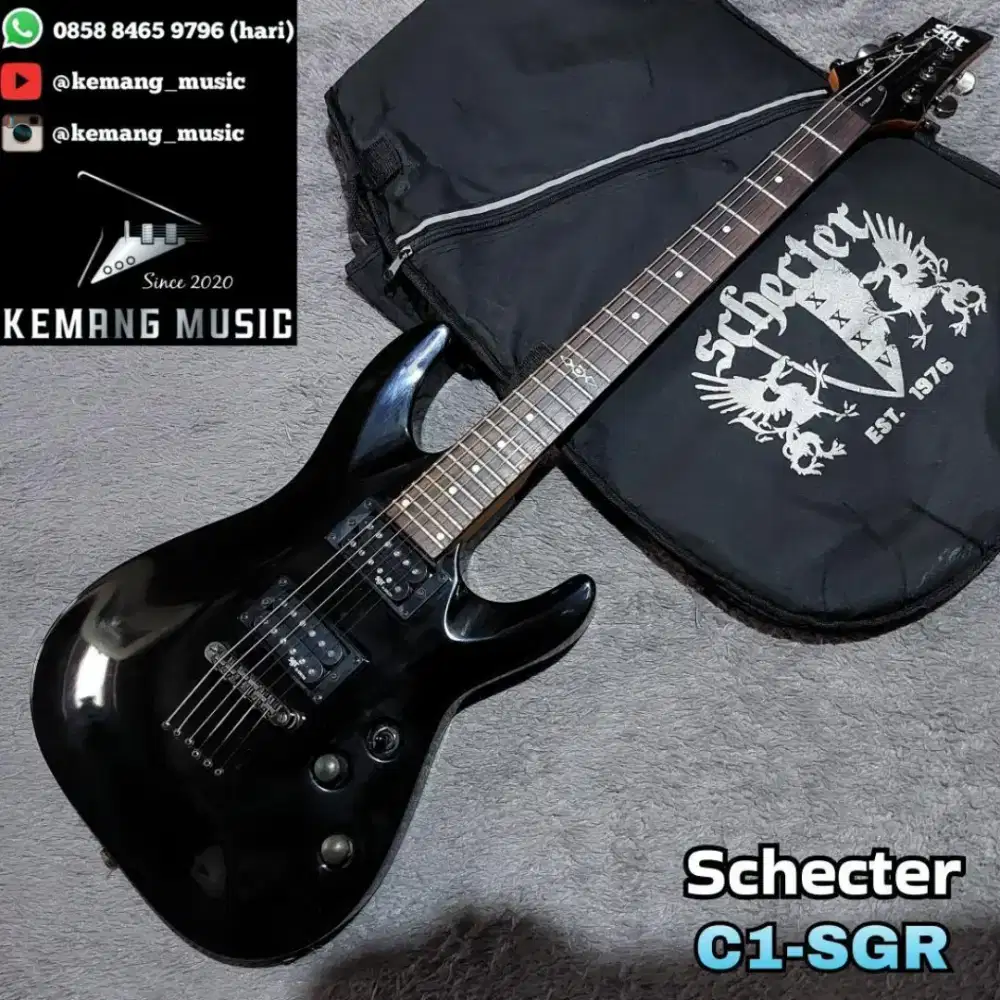 Gitar listrik schecter c1 sgr