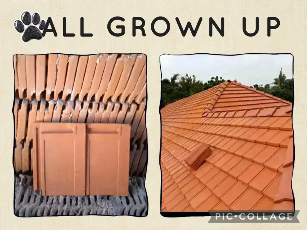 Flat minimalis tanah liat