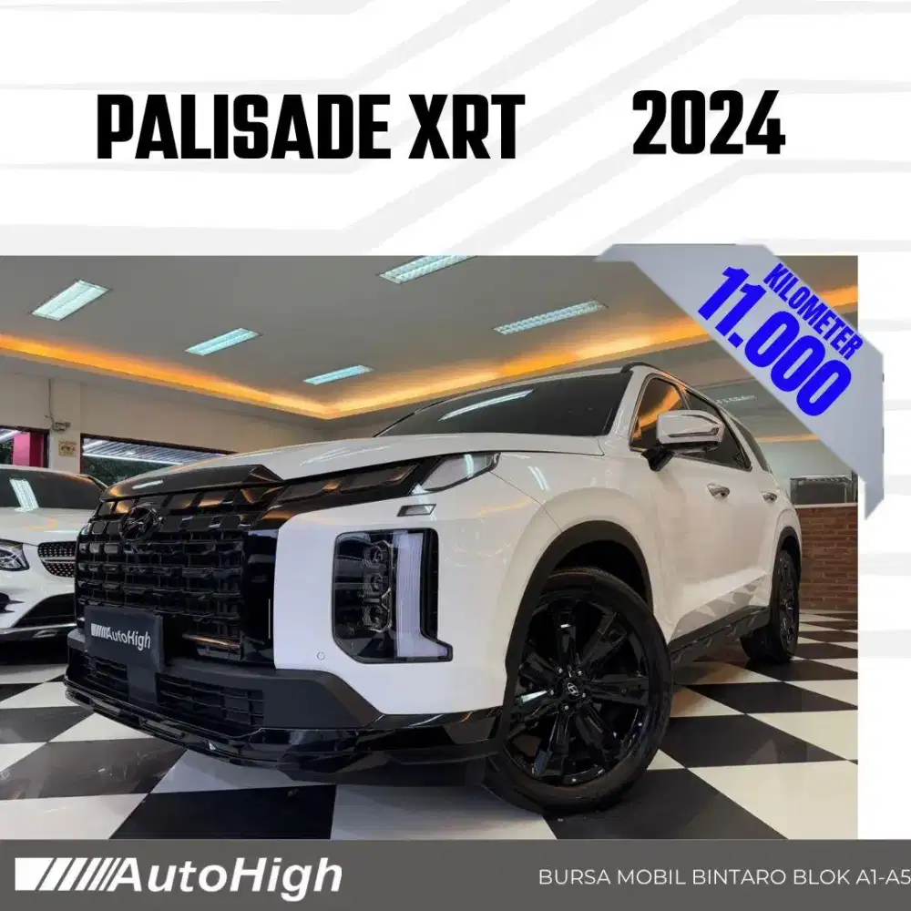 DP10% [Km11.000] Palisade XRT 2024 White Reg 2025 #AUTOHIGH