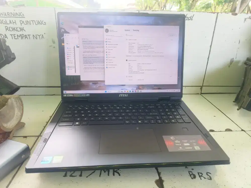 Laptop Gaming High-End MSI Raider i9-14900HX | RAM 64GB | SSD 2TB