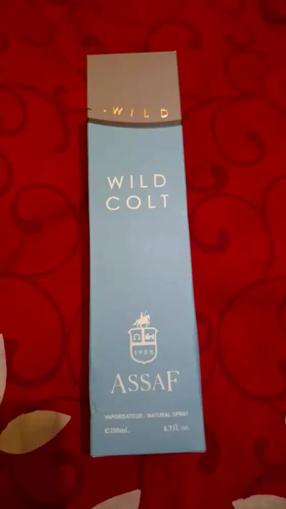 Wild Colt Asaf Parfum Original 100%