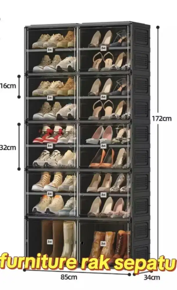 bikin furniture rak sepatu