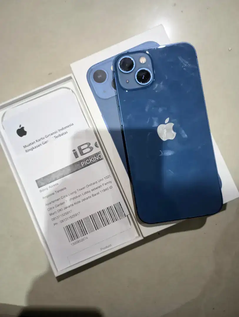 IPHONE 13 256GB RESMI IBOX