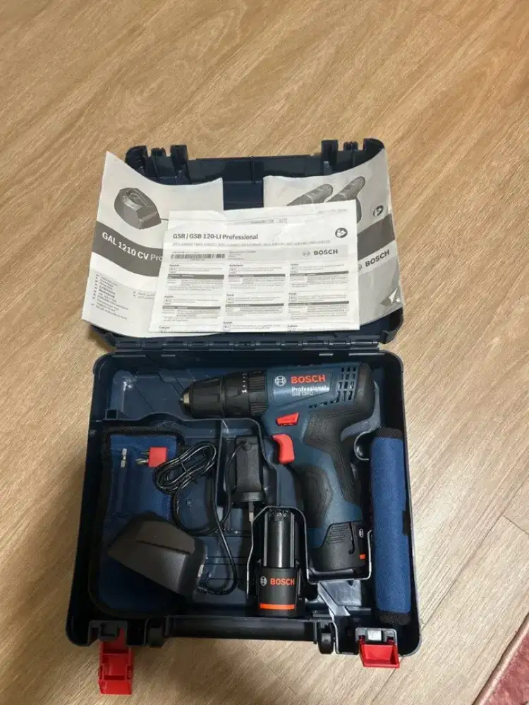 Bosch gsb 120 li professional drill mesin bor listrik elektrik bekas