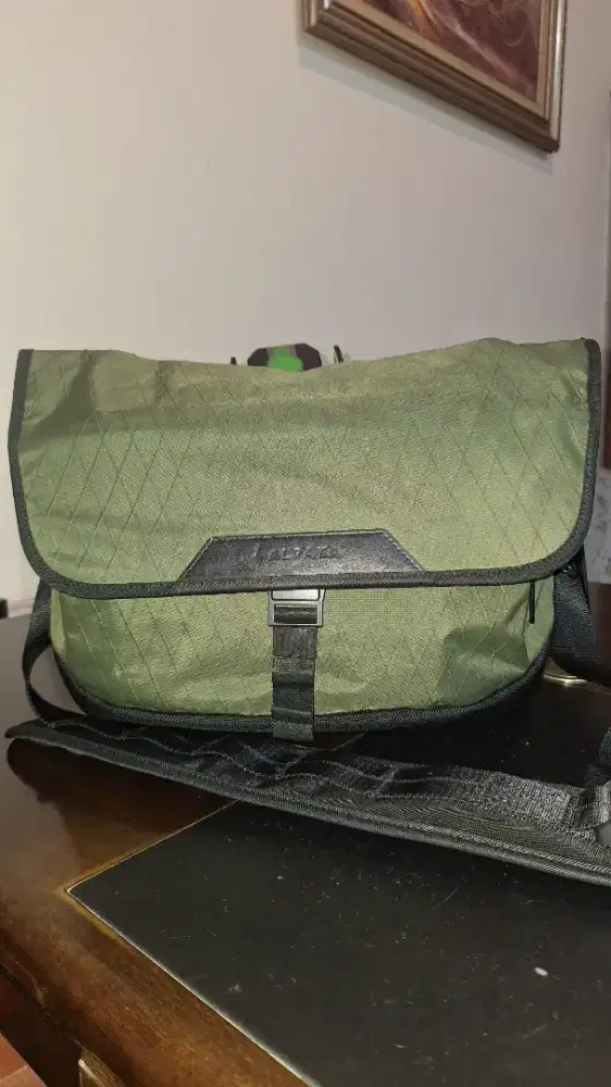 Alpaka Sling Messanger Bag- Dark Green- Limited Edition