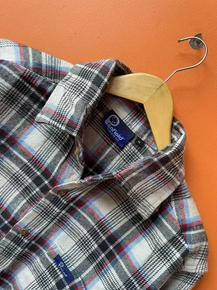 Kemeja Penfield Old Green and Cream for the Life