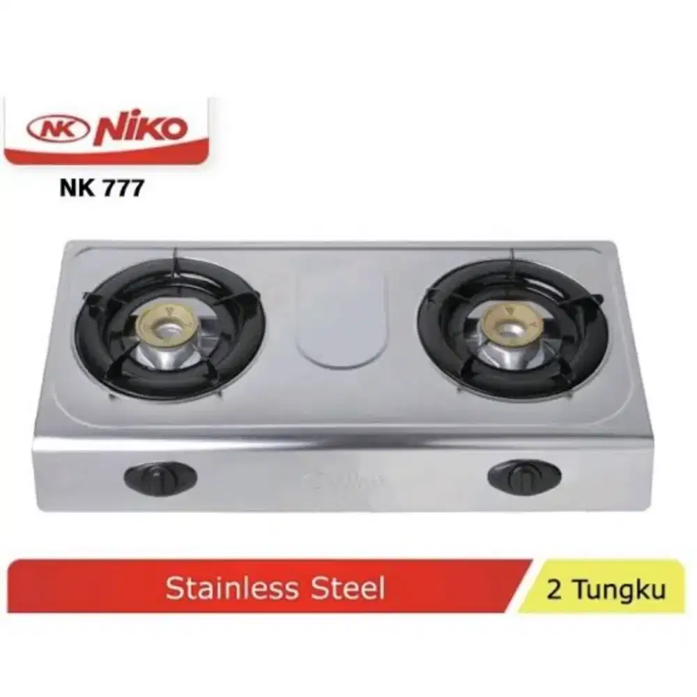Kompor Niko 2 tungku type 777