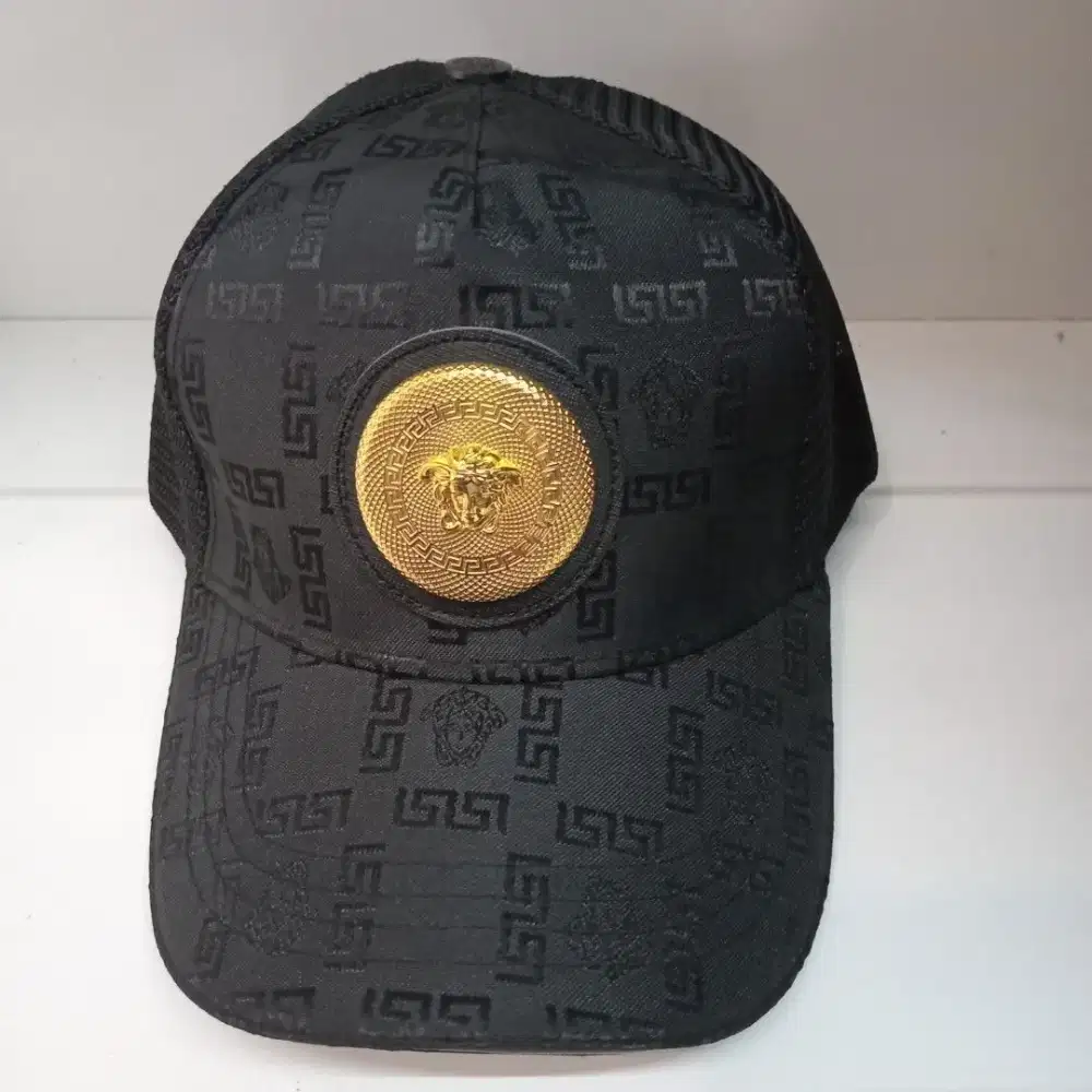 Versace mesh cap topi