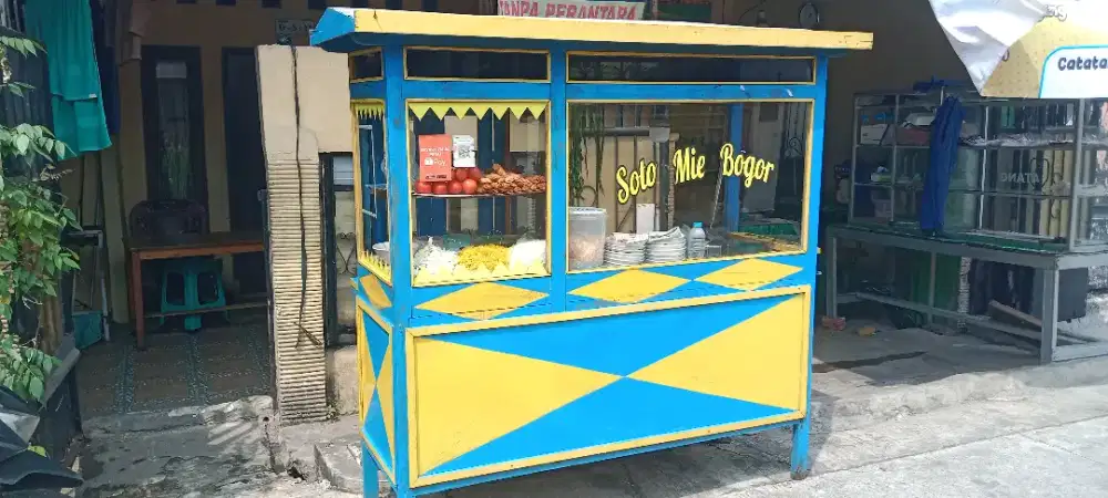 Dijual gerobak bubur/soto