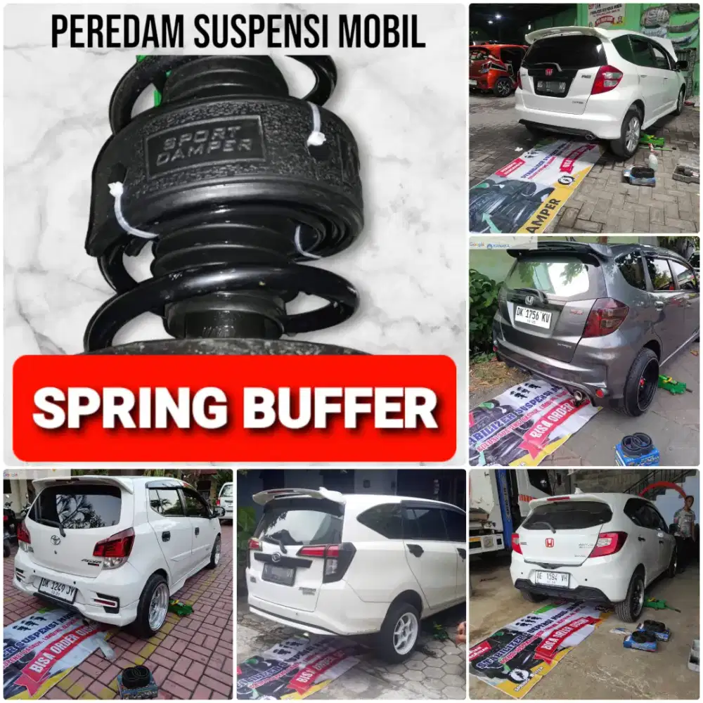 KARET SPRING BUFFER/DUMPER STABILIZER PEREDAM GUNCANGAN SUSPENSI MOBIL