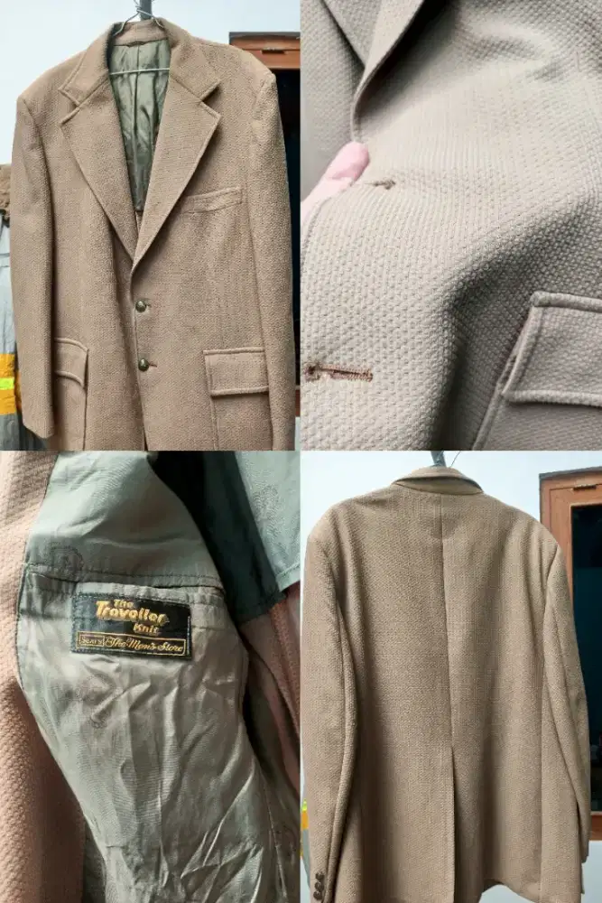 Dijual! Jas vintage premium dari The Men's Store, The Traveller Knit.