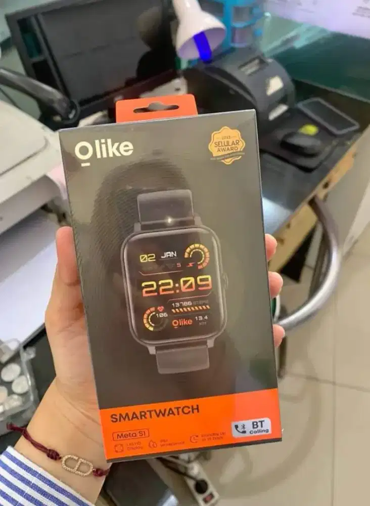 Jam smartwatch olike garansi 1 th