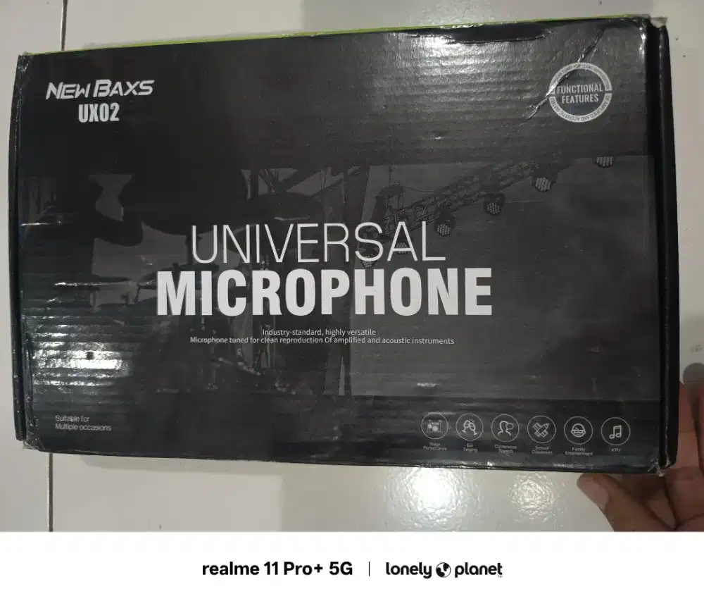 Microphone new baxs