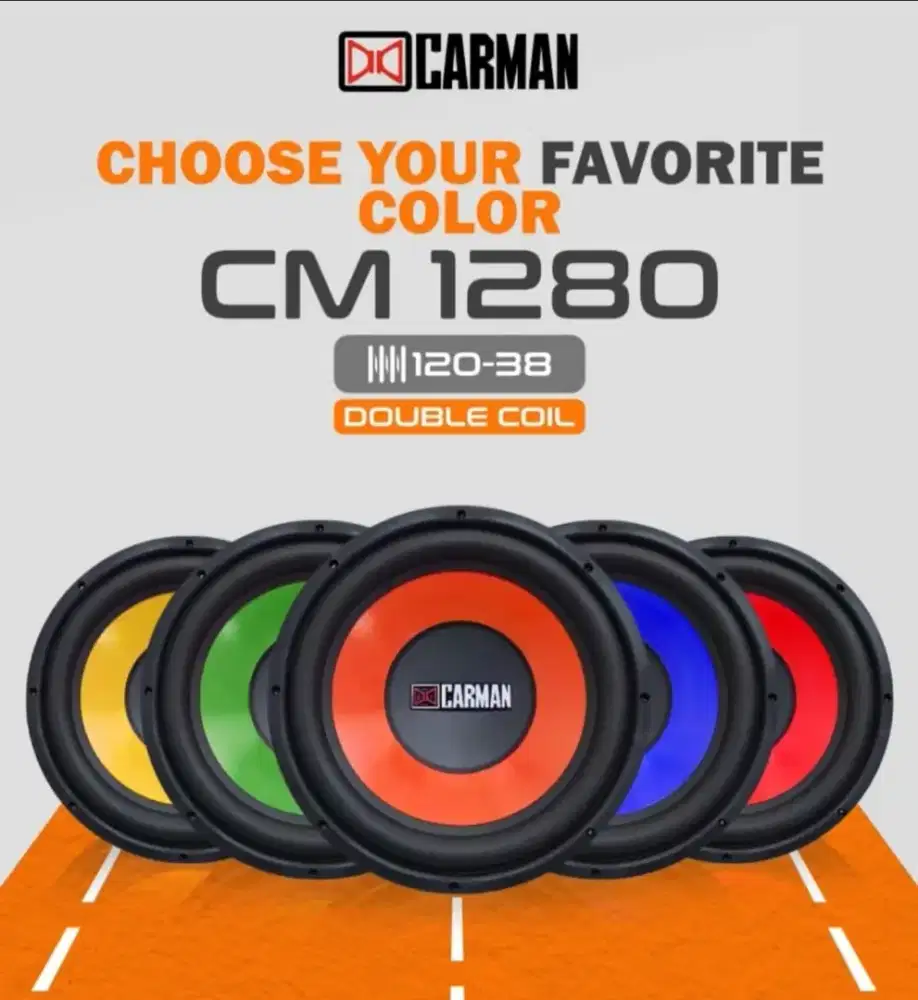 Subwoofer 12inch carman cm1280