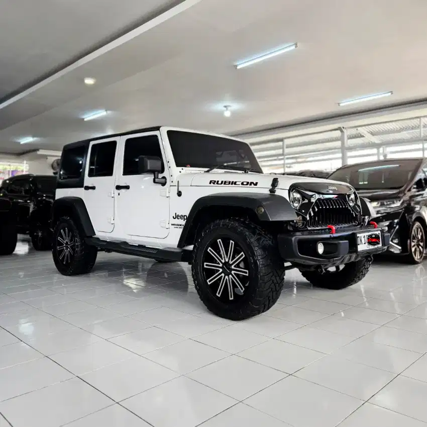 [2015] Jeep Wrangler JK Rubicon asli 4x4 V6 3.6 at 2015 pmk NIK 2014