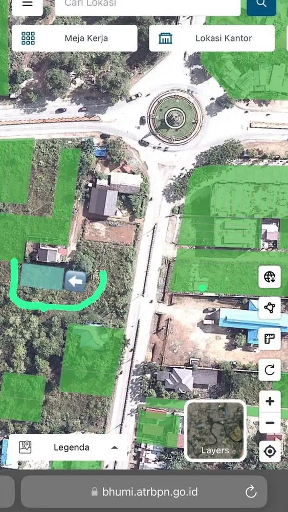 DI JUAL TANAH Bisa NEGO JL PALAM Trikora Dekat bundaran