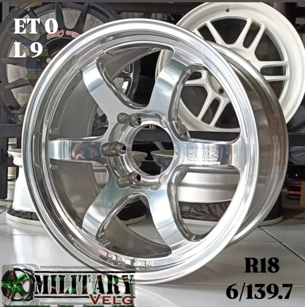 Advan RG-D2 Flowforming R18 Highpolish mirror