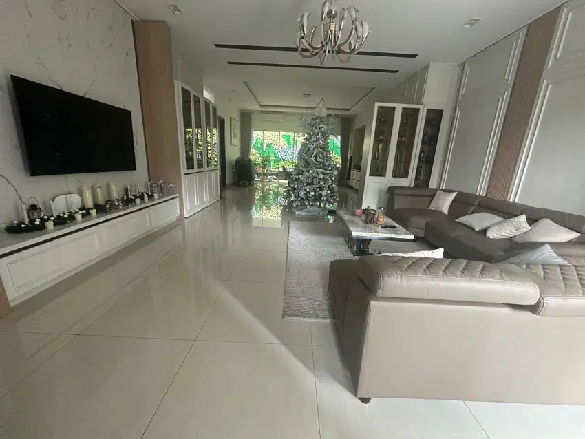 RUMAH MEWAH  GOLF ISLAND, BEST CLUSTER, FULLFURNISH SIAP AJB 10X20