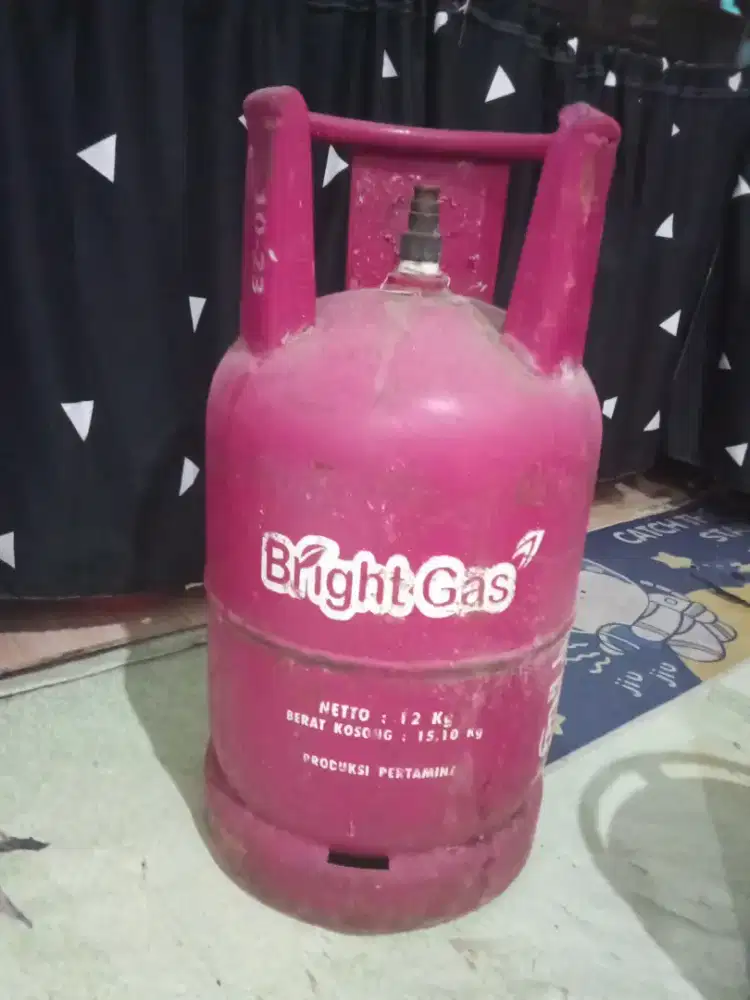 Tabung gas 12 kg pink