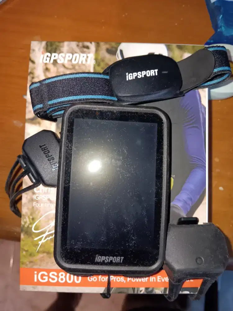 FOR SALE CYCLOCOMP IGS800+HR, SPEED, DAN CADENCE SENSOR LENGKAP!!!