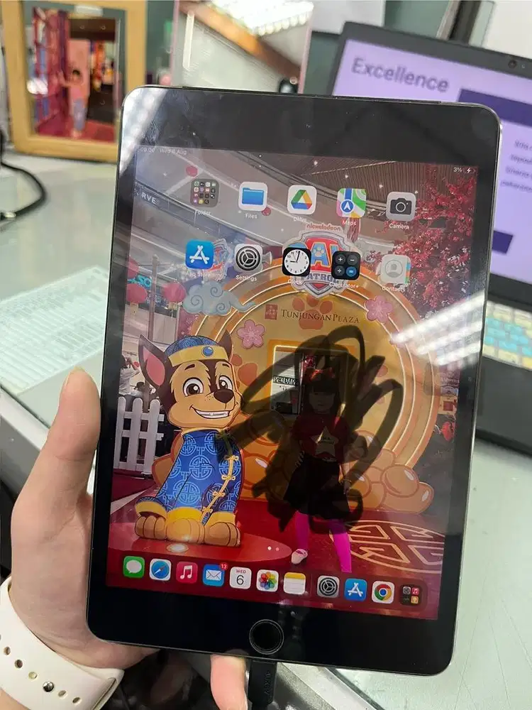 ipad mini 4 wifi cell ex ibox ori 128GB grey lengkap Dos