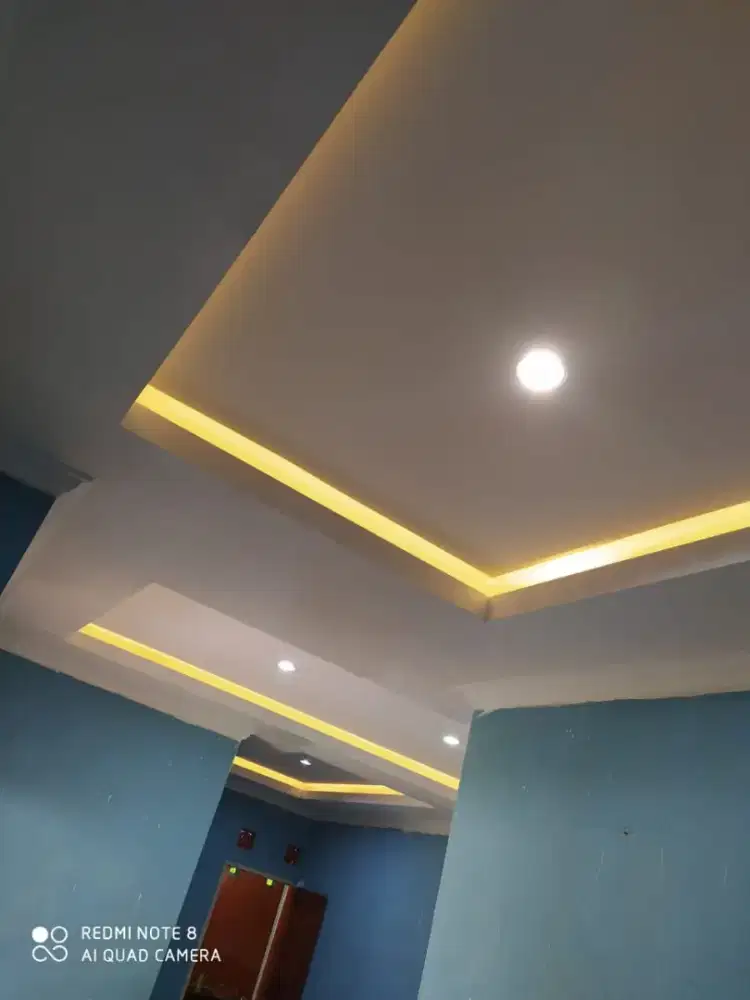spesialis pemasangan plafon gypsum terima jadi langsung tukang