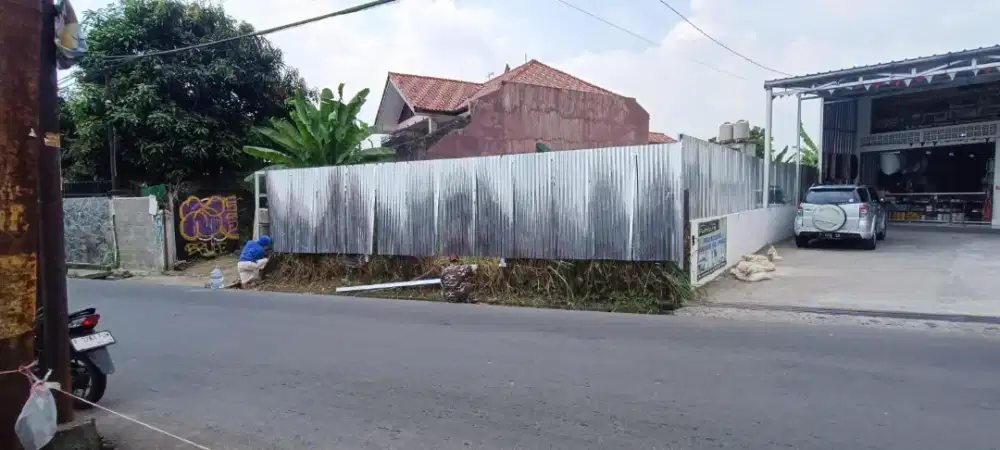 DiJual Tanah/lahan Kosong dipinggir Jalan Raya Taman Cimanggu.