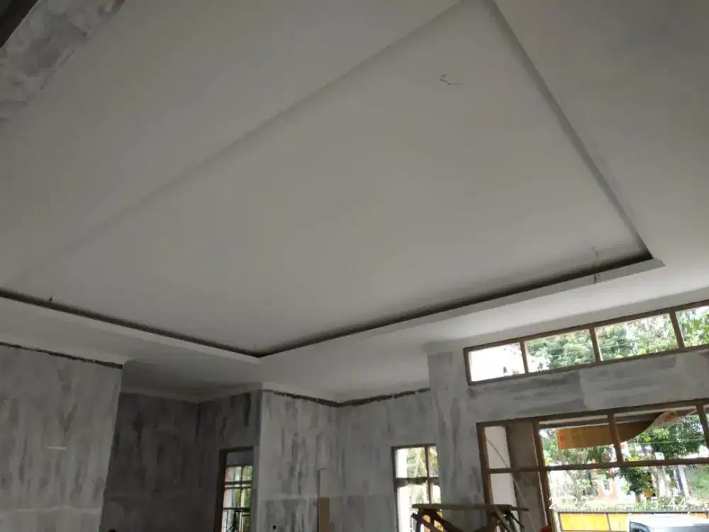 spesialis pemasangan plafon gypsum terima jadi langsung tukang