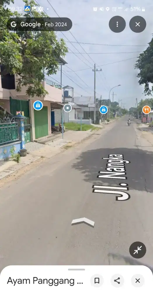 Dijual cepat rumah kos dan toko di jalan nangka perbon