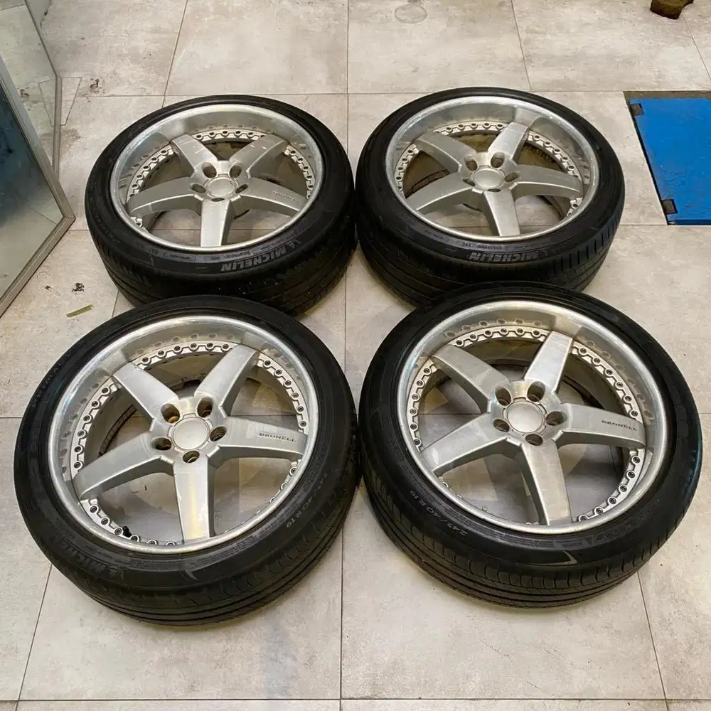 Japan Dronell Type-1 Ring 19 5x114 5x112 Velg Original Ori Jepang R19