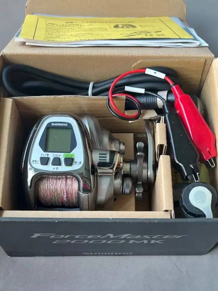 Shimano ForceMaster 2000MK reel pancing elektrik alat mancing