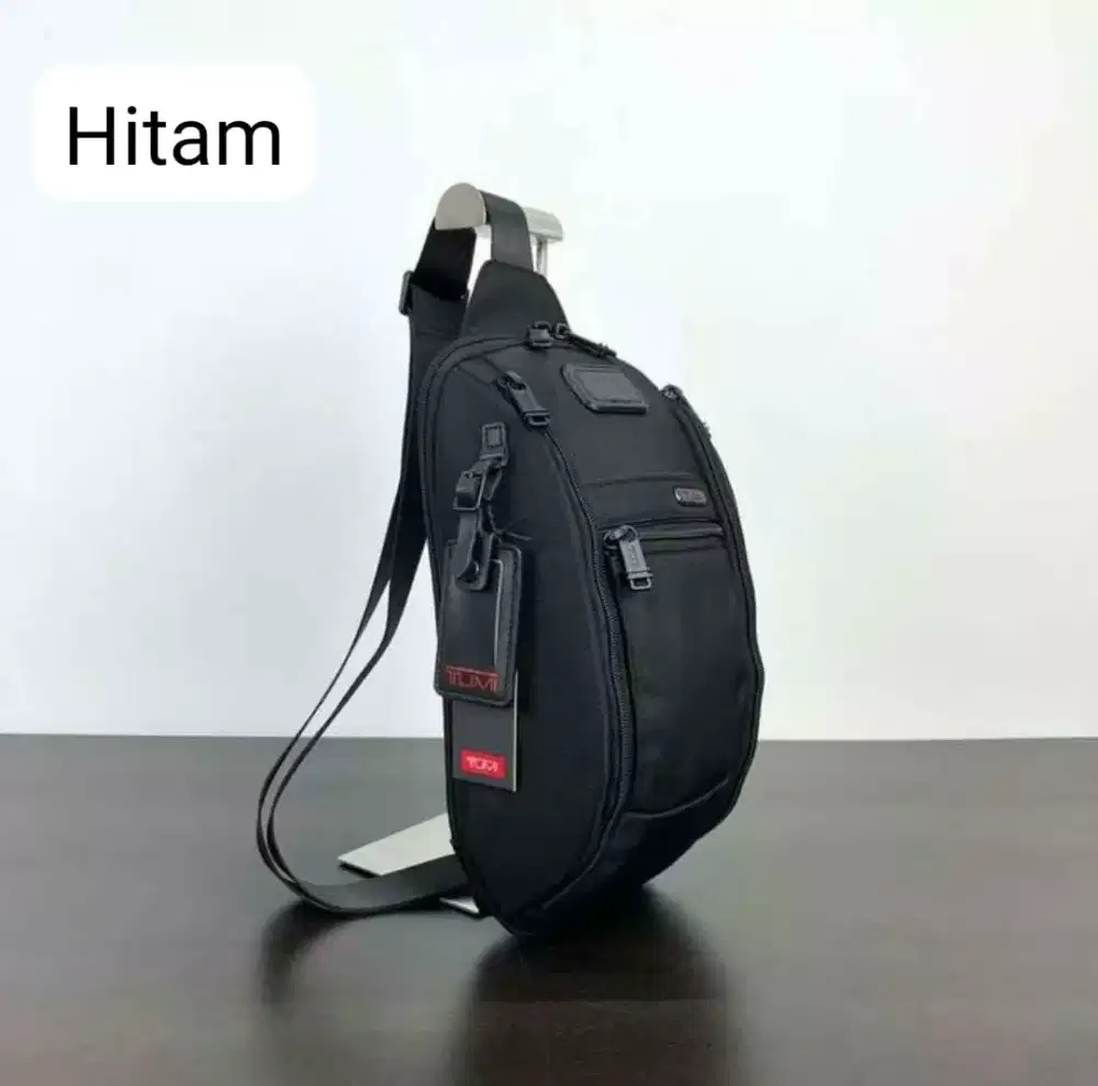 Tas Tumi Large Slingbag Crossbody Ready 3warna Hitam,Biru,Hijau