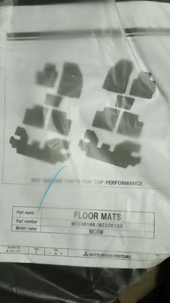 FORSALE... KARPET + TALANG AIR MITS. XPANDER CROSS