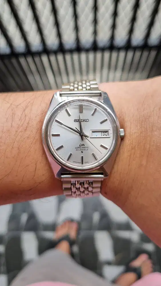 Seiko Lord Matic 5606-7000 Silver Dial Automatic